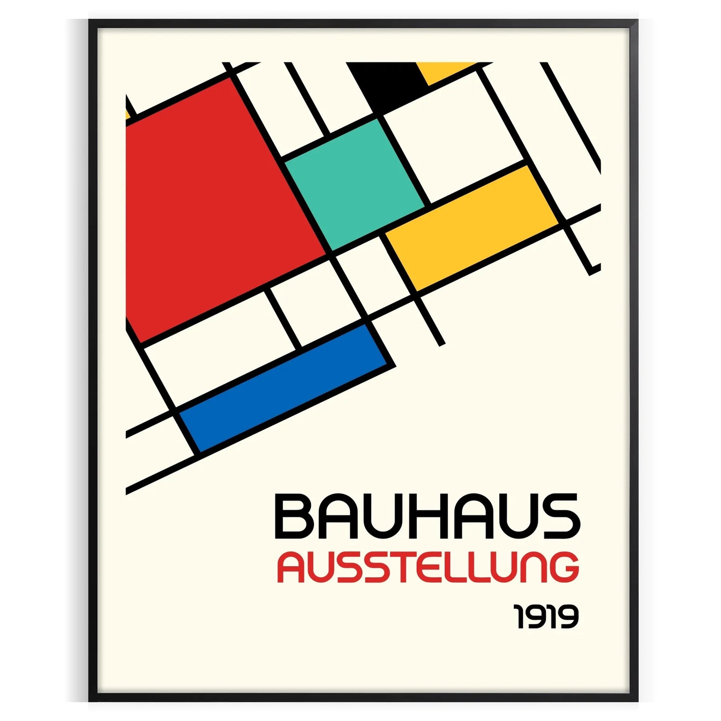 space captivating Bauhaus 10 poster stunning piece modern wall art timeless design unique gift bold addition home decor sizes A4 cm A0